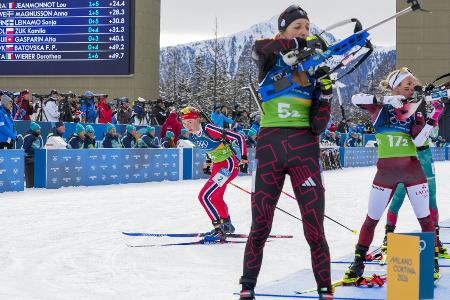 Strafrunde Preuß: Deutsche Frauen-Staffel Vierte