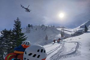 Zahlreiche Such- und Rettungseinsätze in Österreich.