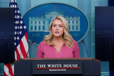 Die Pressesprecherin des Weißen Hauses, Leavitt, sagte, für den Iran wäre es 