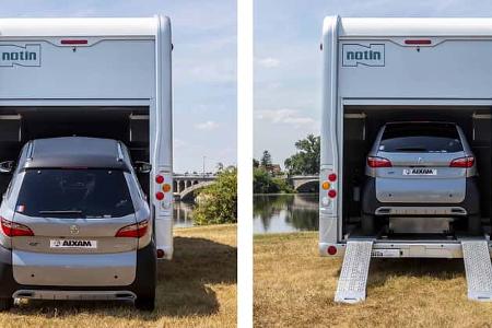 Notin Liner, Pkw-Garage, Rampe