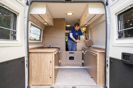 Corigon CV 60 D, Stauraum, Heck