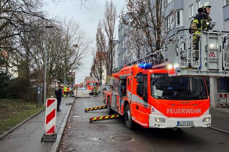 Brand im Keller eines Mehrfamilienhauses