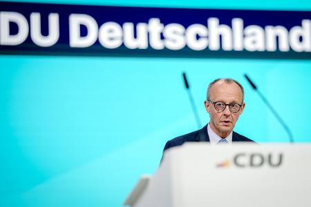 Friedrich Merz steht an diesem Freitag vor der ersten Wiederwahl als CDU-Vorsitzender in seiner Amtszeit als Kanzler.