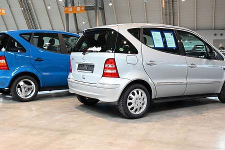 Retro Classics Stuttgart 2026 Marktrundgang Mercedes A-Klasse