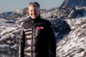 Hoher Besuch: König Frederik strahlt auf Grönland