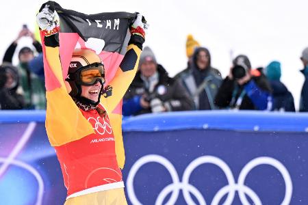 Das Rennen ihres Lebens: Gold für Skicrosserin Maier