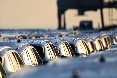 Besonders die Autoexporte in die USA sind eingebrochen (Archivbild)