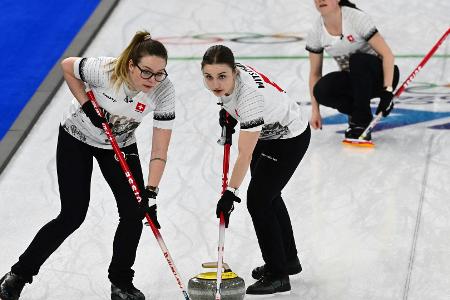 Curling: Schweiz und Schweden im Frauen-Finale
