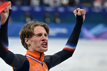Shorttrack: Drittes Gold für Niederländer van ’t Wout