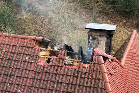 Dachstuhlbrand Talstraße