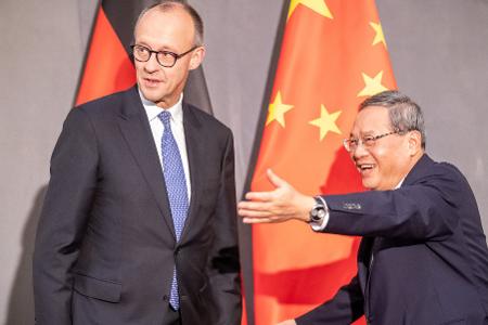 Was erreicht der Kanzler in China? (Archivbild)