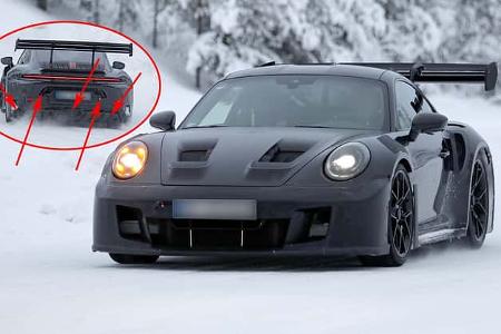 Erlkönig Porsche 911 GT3 RS