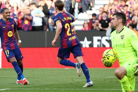 Barcelona wieder Tabellenführer in La Liga