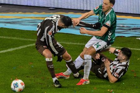 Werder taumelt: St. Pauli gewinnt umkämpftes Kellerduell