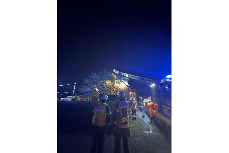 Kaminbrand an der Selmer Landstraße