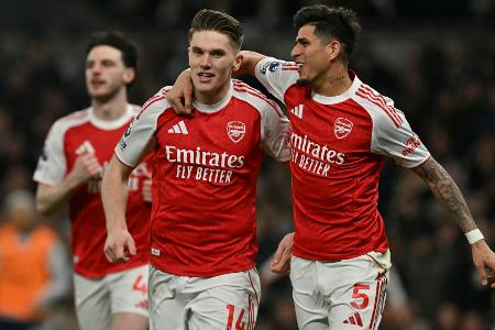 Befreiung im Titelrennen: Arsenal gewinnt North London Derby