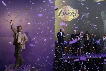 Lakers ehren Erfolgscoach Riley mit Statue vor Arena