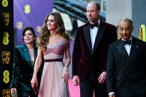 BAFTAs: Prinz William und Prinzessin Kate trotzen dem Familiendrama
