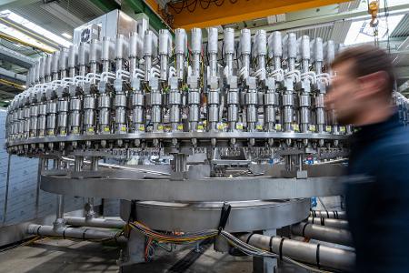 Die Exporte der Maschinenbauer in die USA sind eingebrochen, was die gesamte Bilanz belastet. (Archivbild)