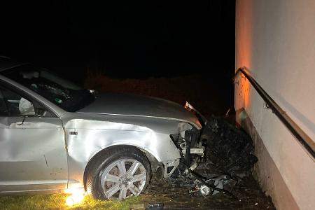 Unfall in Wiehl am Samstag (21.02.).