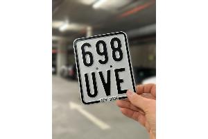 Foto: Provinzial Versicherung. Das Foto zeigt die ein Beispielkennzeichen. Veröffentlichung mit dieser Pressemitteilung honorarfrei.