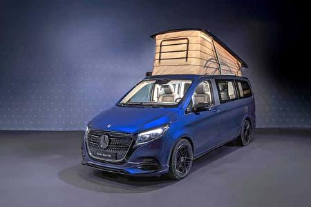 Außen, Mercedes Marco Polo, Premiere, Campingbus