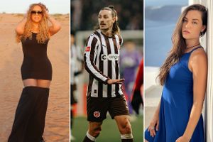 Collage aus Mariah Carey, Jackson Irvine und Sasha Grey