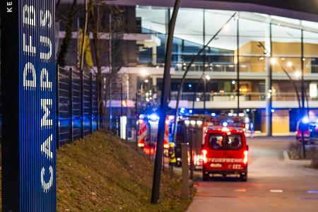 DFB-Campus: Brand im Saunabereich - keine Verletzten