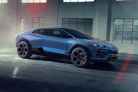 Lamborghini Lanzador Elektro-GT-Crossover Konzeptstudie Concept Car Showcar