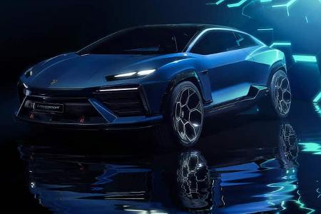 Lamborghini Lanzador Elektro-GT-Crossover Konzeptstudie Concept Car Showcar