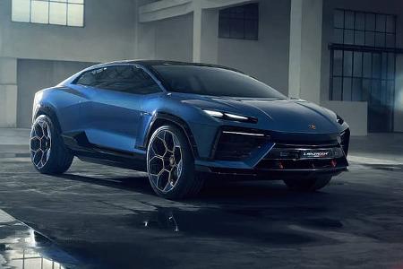 Lamborghini Lanzador Elektro-GT-Crossover Konzeptstudie Concept Car Showcar