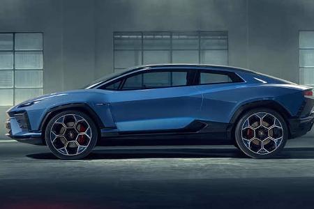 Lamborghini Lanzador Elektro-GT-Crossover Konzeptstudie Concept Car Showcar
