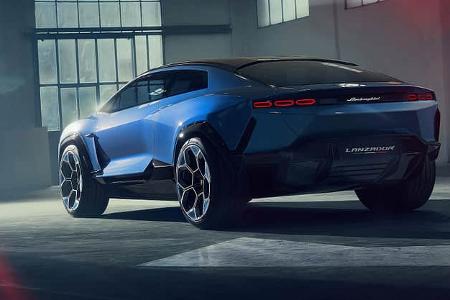 Lamborghini Lanzador Elektro-GT-Crossover Konzeptstudie Concept Car Showcar