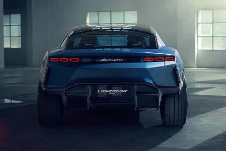 Lamborghini Lanzador Elektro-GT-Crossover Konzeptstudie Concept Car Showcar