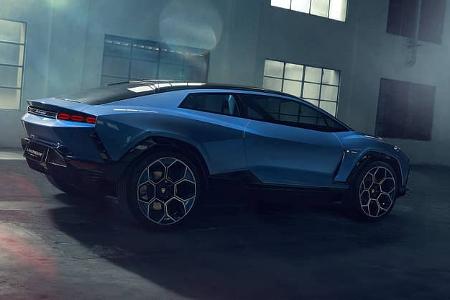 Lamborghini Lanzador Elektro-GT-Crossover Konzeptstudie Concept Car Showcar