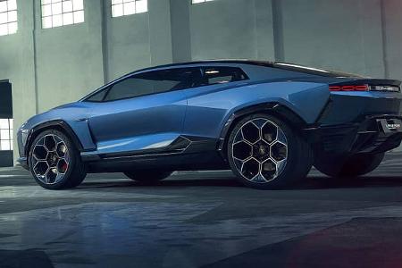 Lamborghini Lanzador Elektro-GT-Crossover Konzeptstudie Concept Car Showcar