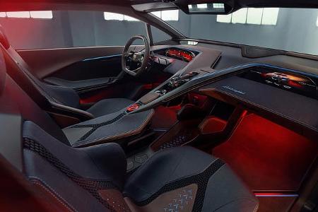 Lamborghini Lanzador Elektro-GT-Crossover Konzeptstudie Concept Car Showcar