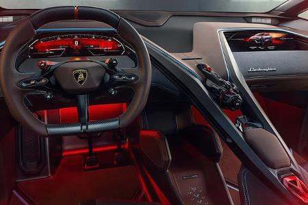 Lamborghini Lanzador Elektro-GT-Crossover Konzeptstudie Concept Car Showcar