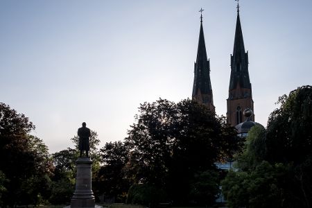 Silhouette der STadt Uppsala