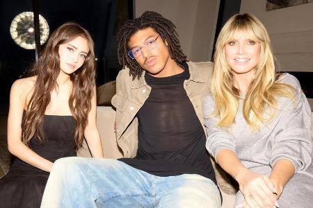 Familien-Cover: Heidi Klum erstmals mit Leni und Henry auf einem Titel