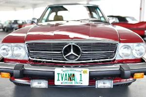 Ivanka Trump Mercedes SL