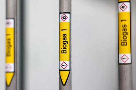 Biogas soll beim Klimaschutz helfen. (Archivbild)