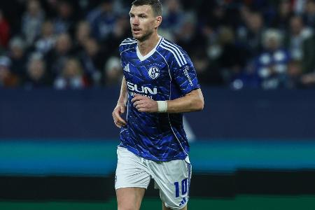 Dzeko glaubt an Schalke-Aufstieg: 