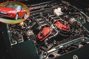 Mazda MX-5 NA Rocketeer V6 eingeklinkt Mazda MX-5 NC