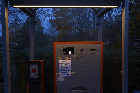 Parkscheinautomat defekt