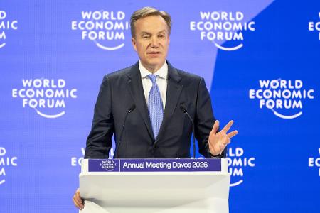 Noch im Januar leitete Børge Brende das Weltwirtschaftsforum in Davos. (Archivbild)