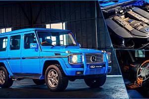 Mercedes G55 Babyblau