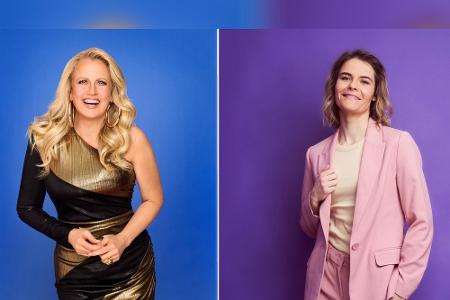 Barbara Schöneberger und Hazel Brugger