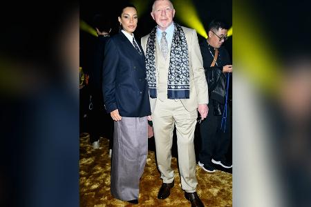 Boris Becker und Ehefrau Lilian: Stylischer Auftritt in Mailand