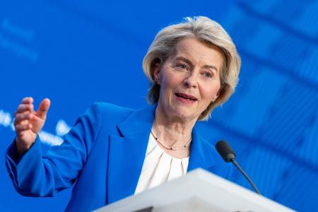 Kündigt die vorläufige Anwendung des neuen Abkommen an: Ursula von der Leyen, Präsidentin der EU-Kommission. (Archivbild)